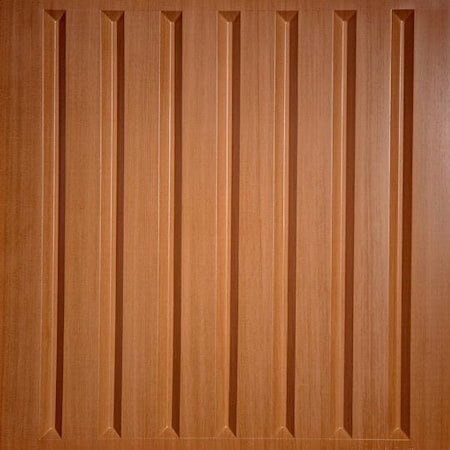 Ceilume Southland 2ft x 2ft Caramel Wood Ceiling Tile V1-STHLND-22CAR